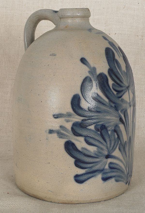 Three gallon stoneware jug 19th 1750ad