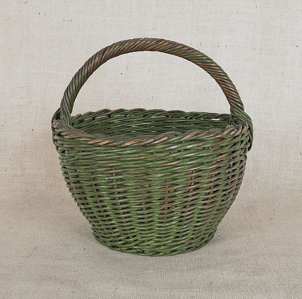 Pennsylvania round oak basket retaining 17511e