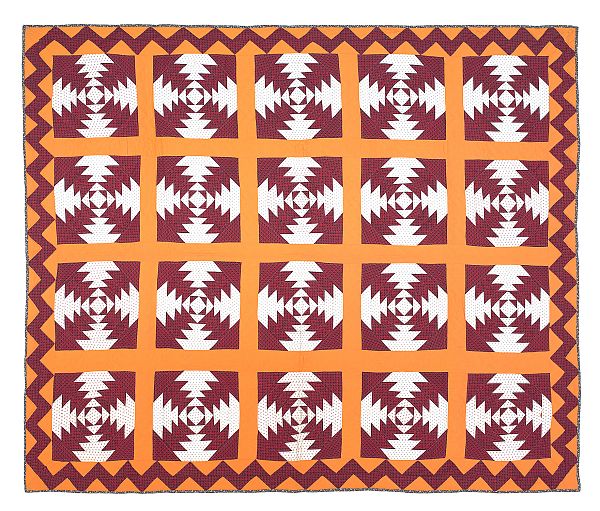 Bright Pennsylvania pieced blocked 175147