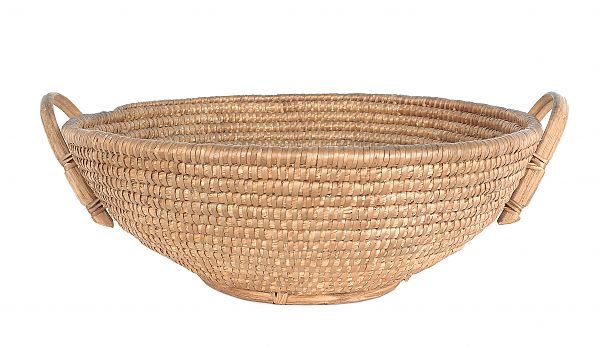 Pennsylvania rye straw basket 19th 175168