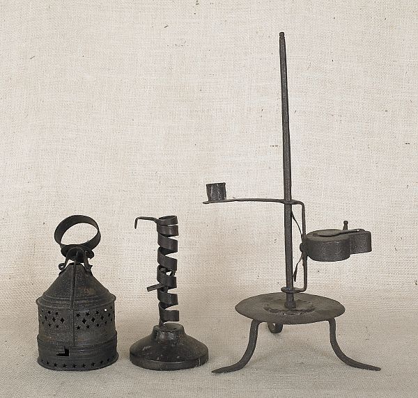Collection of lighting early 19th 1751d5