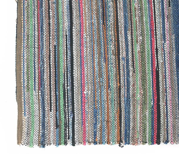 Large rag rug early 20th c in 175225