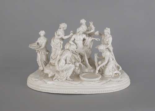 Capo di Monte porcelain figural group