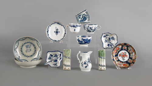 Collection of English porcelain 17525c