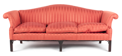 George III style mahogany sofa 17529f