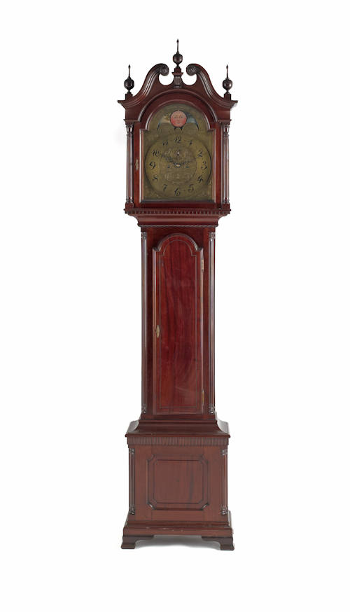 J.E. Caldwell & Co. mahogany tall