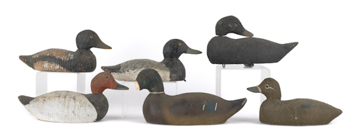 Six carved and painted duck decoys 175307