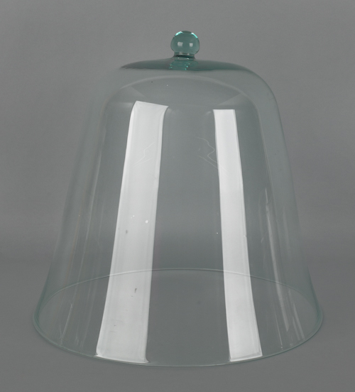 Massive glass bell jar early 20th