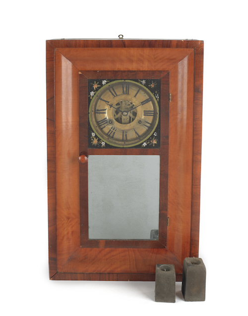 Atkins Porter mahogany ogee clock 175415