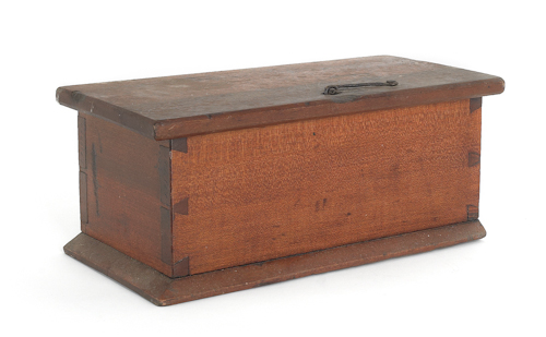 Cherry storage box early 19th c  175440
