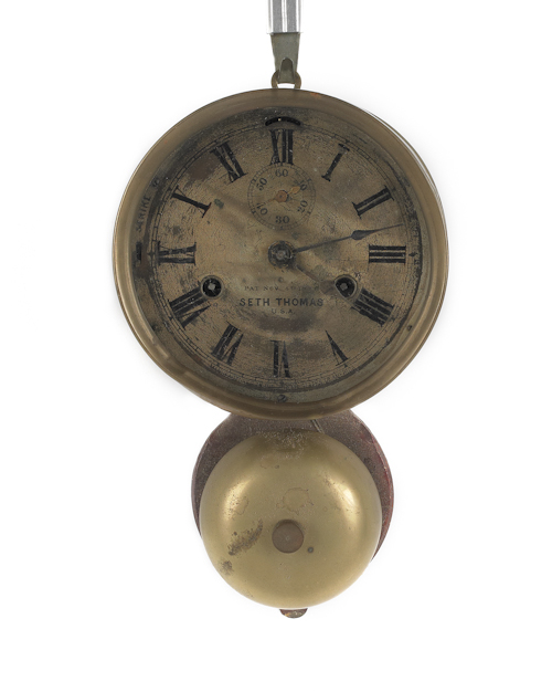 Seth Thomas ship s bell under clock 175465