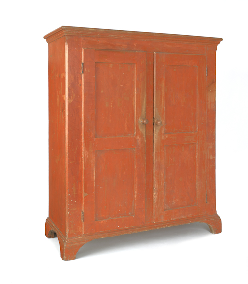 Pennsylvania painted pine cupboard 17553a