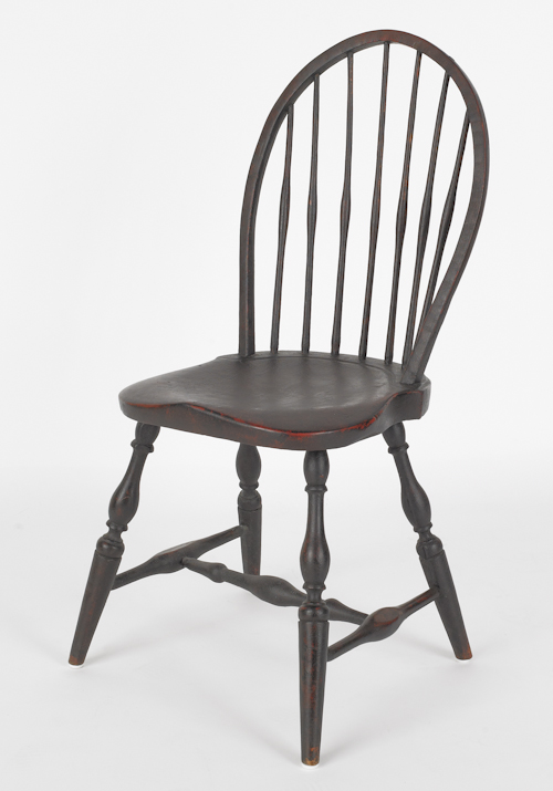 Philadelphia bowback Windsor chair 17562b