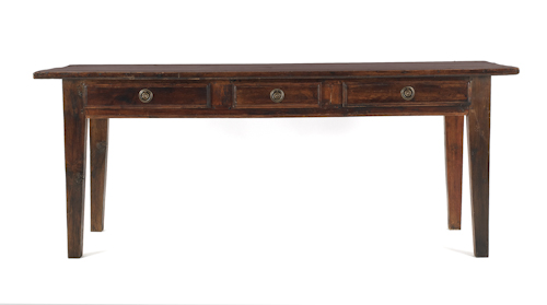 Welsh oak console table 20th c  175634