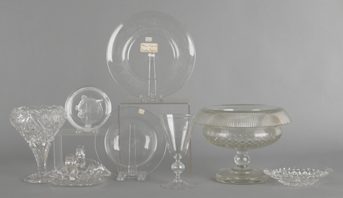 Collection of colorless glass to 175656