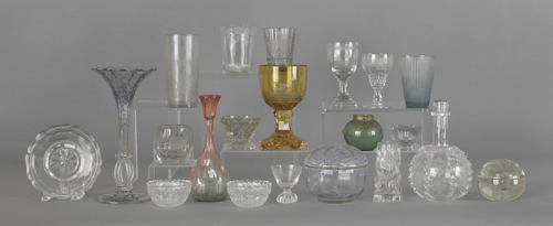 Miscellaneous glass to include