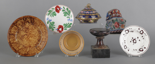 Miscellaneous tableware to include 1756a6