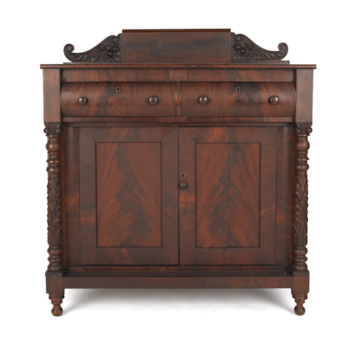 Empire mahogany jelly cupboard 1756df