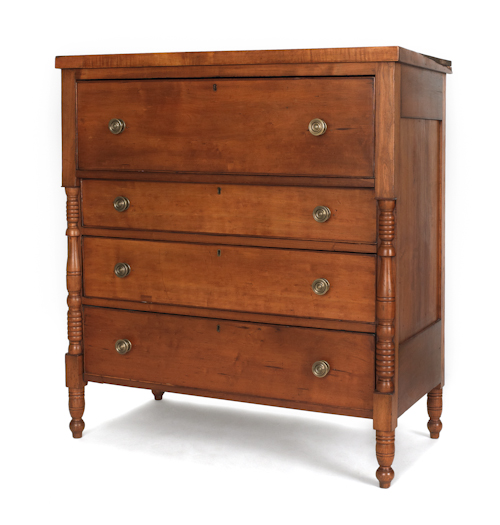 Pennsylvania Sheraton cherry chest