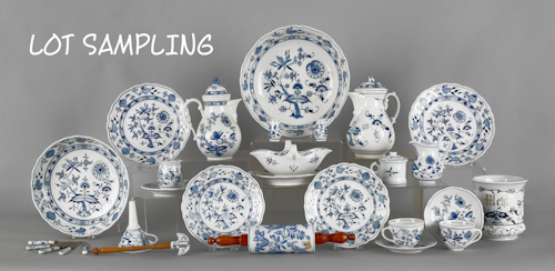 Meissen Blue Onion porcelain service 17570c