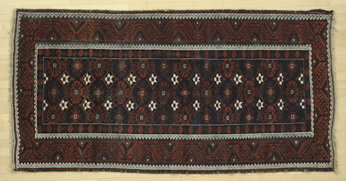 Baluch carpet late 19th c. 8' x