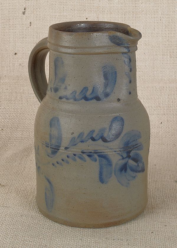 Pennsylvania stoneware pitcher 17581c