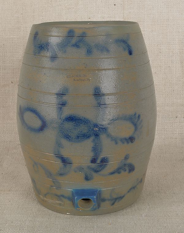 Pennsylvania stoneware water cooler 17581f