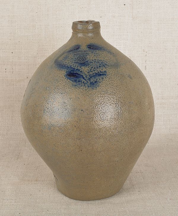 Pennsylvania stoneware jug 19th 175830