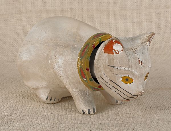 Pennsylvania chalkware cat nodder 175849