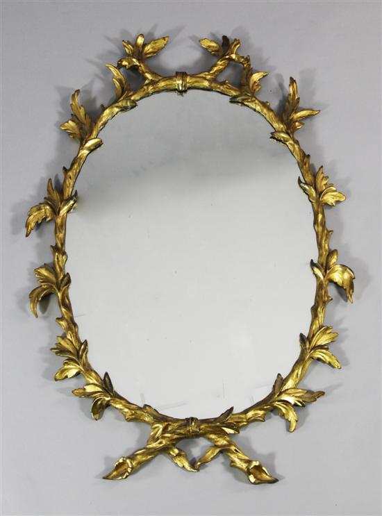 A George III carved giltwood and 1731bf