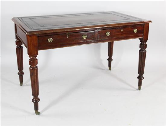 A William IV mahogany writing table 1731d7