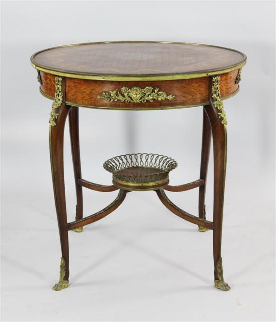 A late 19th century French ormolu