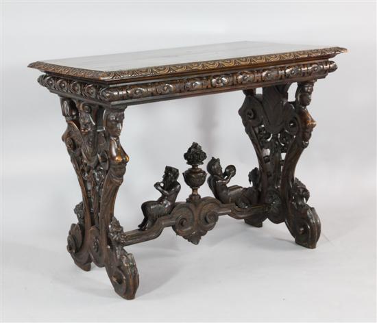 A 17th century design carved and 1731ee