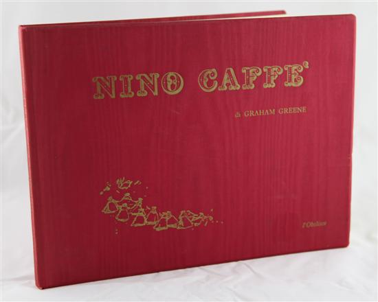 GREENE G NINO CAFE gilt red silk 173212