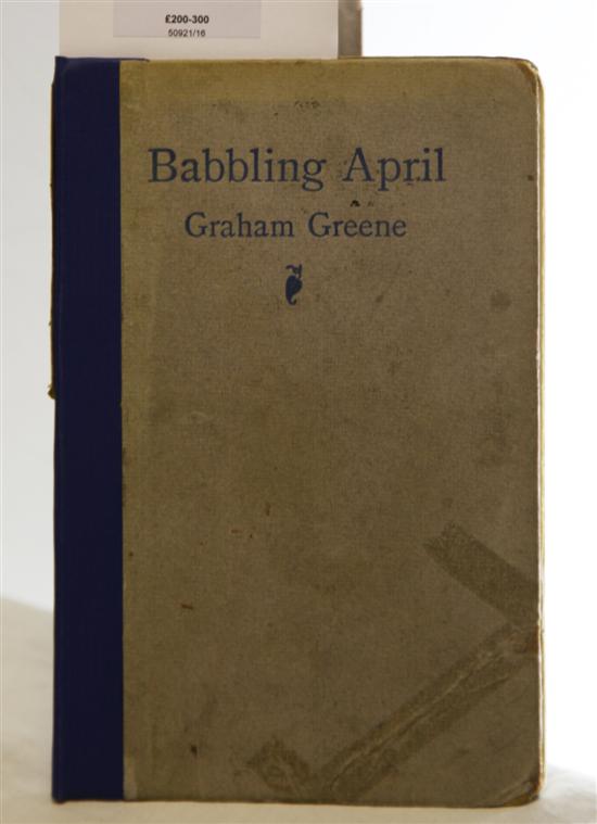 GREENE (G) BABBLING APRIL first