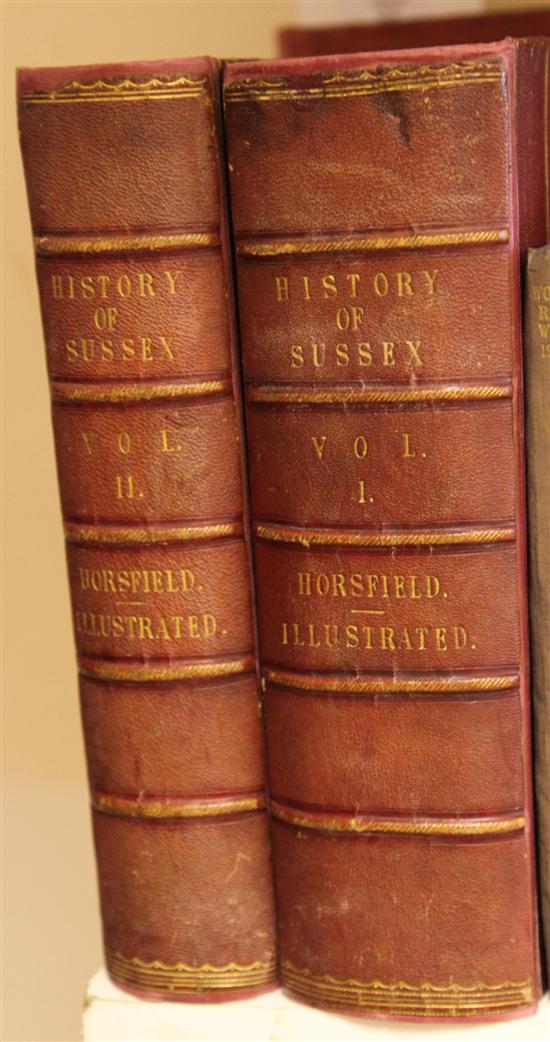 HORSFIELD (T) THE HISTORY ANTIQUITIES