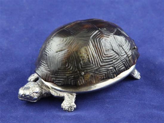 A Victorian novelty tortoiseshell