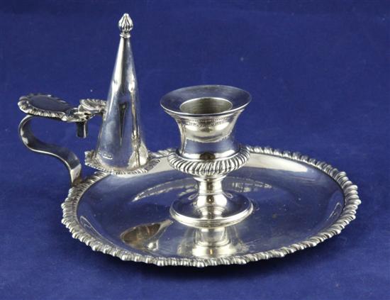 An Edwardian silver chamberstick 173293