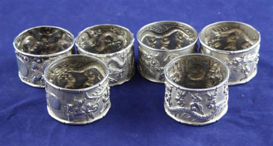 A matched set of six early 20th 1732ad