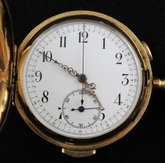 A late 19th century Swiss 18ct