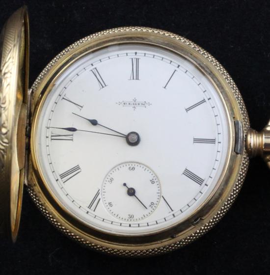 A late 19th century 14ct gold Elgin 173300