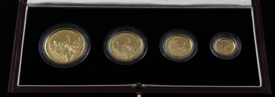 The 2007 Britannia Collection gold