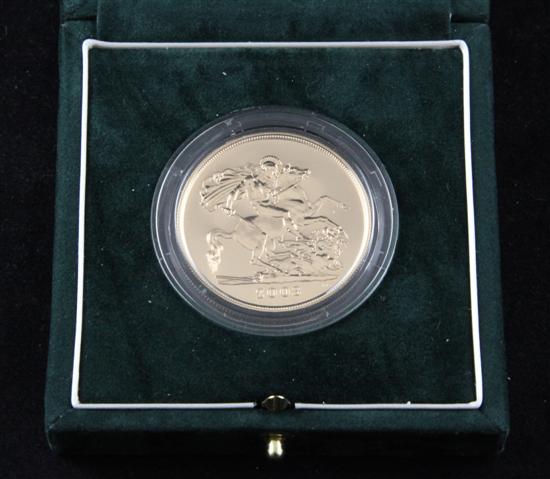 A 2003 Brilliant uncirculated five 173324