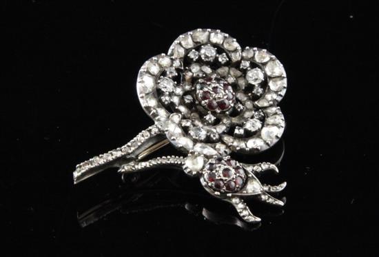 A Victorian gold and silver ruby 173362