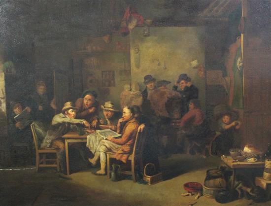 Attributed to Thomas Faed oil on 1733d6