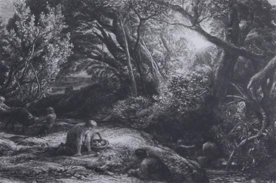 Samuel Palmer (1805-1881) etching