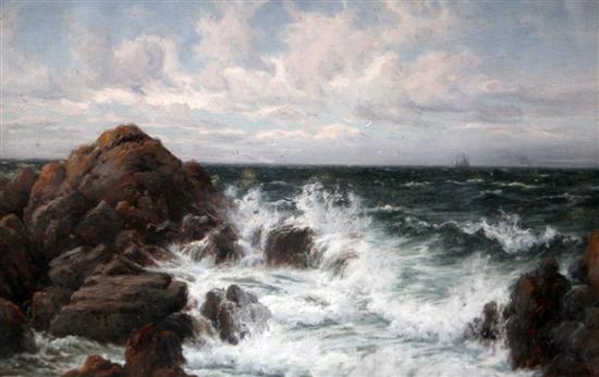 William J King (1857-) oil on canvas