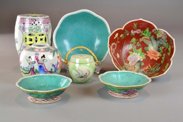  7 PIECES OF CHINESE PORCELAINVarious 173492