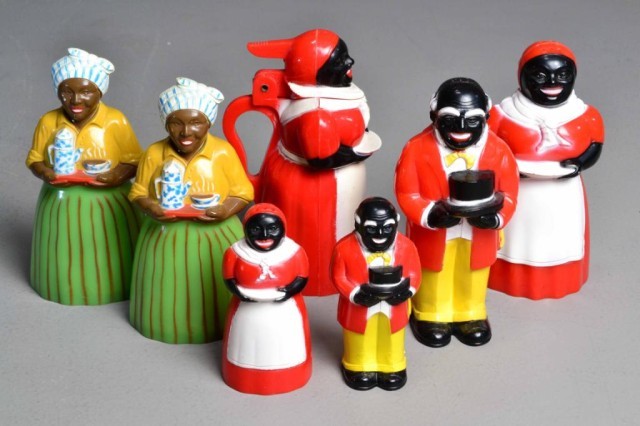 (7) PC. AUNT JEMIMA F&F PLASTIC