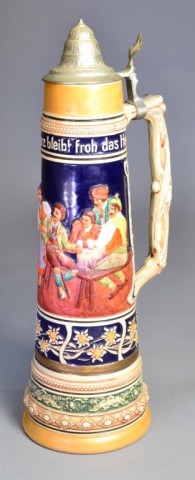 DECORATIVE CERAMIC GERMAN BEER 1734fe